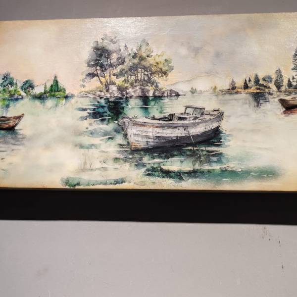 Göl Manzaralı Pano