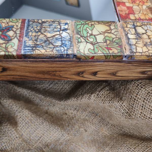 Çini Desenli Dekoratif Ayna